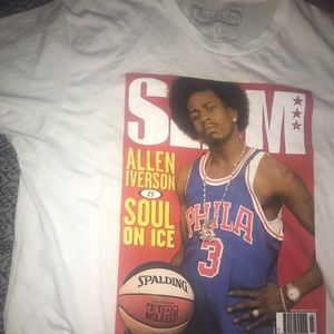 Authentic Allen Iverson Slam Magazine Tee